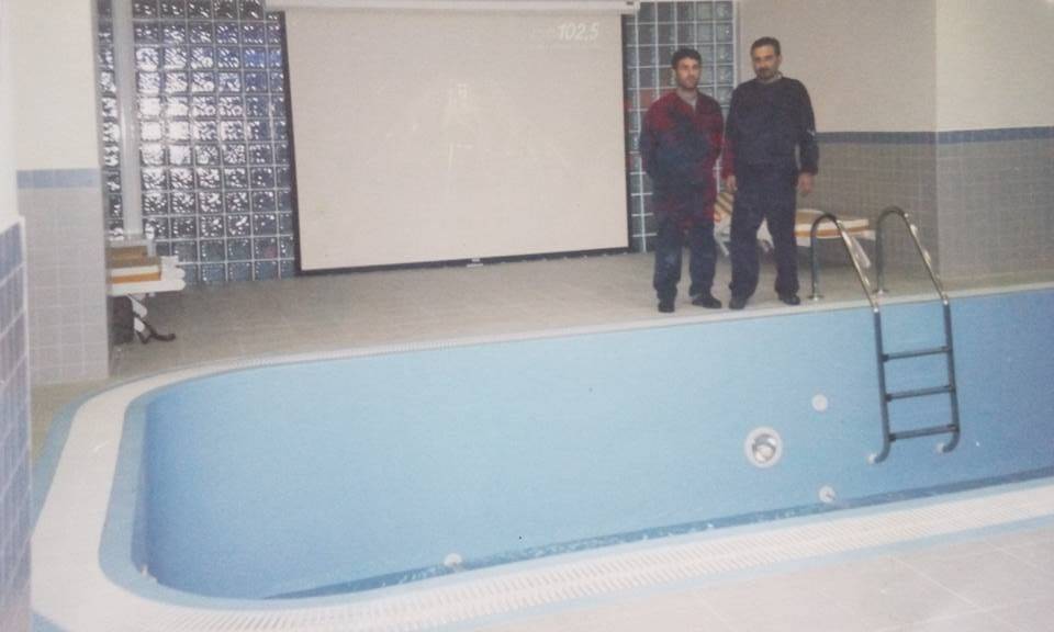 Adana Seyhan Otel Fiber Polyester Yüzme Havuzu Çalışmamız (2001 )